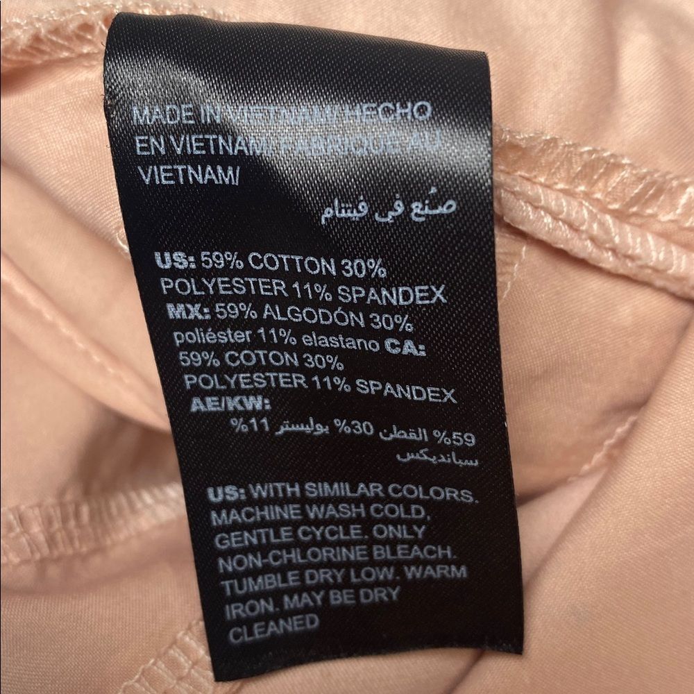 White House Black Market The Slim Ankle Light Pink Pants Women's Size 10L - Picture 11 of 16
